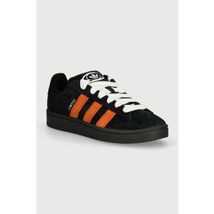 adidas Originals sneakers din piele intoarsă Campus 00s culoarea negru, IH8071 imagine