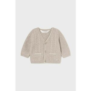 Mayoral Newborn cardigan din amestec de lână pentru bebeluși culoarea bej, light, 2308 imagine