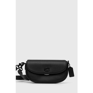 Coach poseta de piele Emmy 23 culoarea negru, CR667 imagine