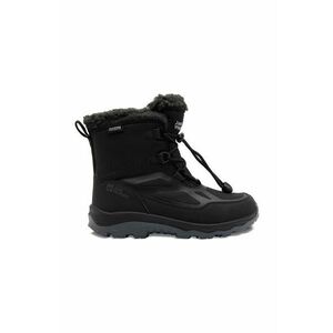 Jack Wolfskin cizme de iarna pentru copii VOJO SHELL XT TEXAPORE MID culoarea negru imagine