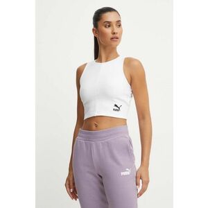 Puma top femei, culoarea alb, 626625 imagine