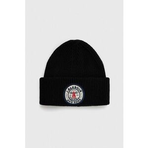 Barbour căciulă Dunford Beanie culoarea bleumarin MHA0821 imagine