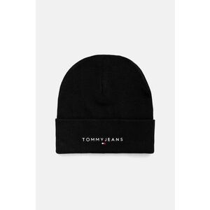 Tommy Jeans caciula culoarea negru, AM0AM12896 imagine