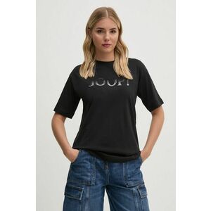 Joop! tricou din bumbac culoarea bej imagine