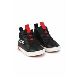 BOSS sneakers pentru copii culoarea negru, J51339 imagine