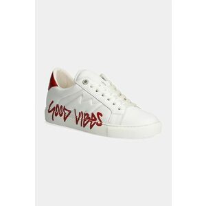 ZADIG&VOLTAIRE sneakers din piele La Flash culoarea alb, SWSN00529 imagine