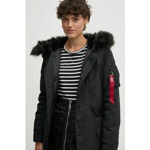 Alpha Industries geacă Polar Jacket femei, culoarea negru, de iarnă 123002.404-black imagine