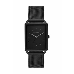 Skagen ceas barbati, culoarea negru imagine