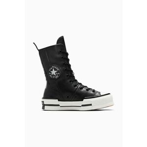 Converse tenisi de piele Chuck 70 Plus Xhi culoarea negru, A08340C imagine