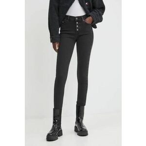 Tommy Jeans jeansi femei, culoarea negru, DW0DW19543 imagine