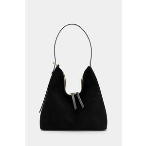 A.P.C. geanta de mana din piele intoarsa sac vera culoarea negru, PXCAL.F61902 imagine