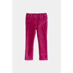 United Colors of Benetton pantaloni copii culoarea roz, neted imagine