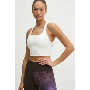 Reebok top de antrenament LUX Collection culoarea bej, 100205821 imagine