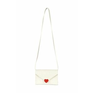 Konges Sløjd poseta fete LOVE LETTER BAG culoarea bej, KS101572 imagine