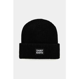 MC2 Saint Barth caciula de lana culoarea negru, de lana, din tricot gros imagine