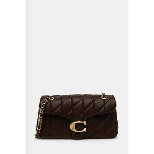 Coach poseta de piele culoarea maro imagine