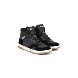 BOSS sneakers pentru copii culoarea negru, J51311 imagine