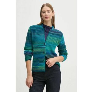 United Colors of Benetton cardigan din lana culoarea albastru marin, 105CD6880 imagine