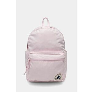 Converse rucsac culoarea roz, mare, neted, 10020533-A31 imagine