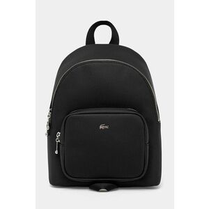 Lacoste rucsac culoarea negru, mic, neted, NF4759DZ imagine