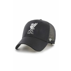 47brand șapcă Liverpool FC culoarea negru, cu imprimeu EPL-BRANS04CTP-BKA imagine