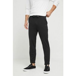 Joop! pantaloni de lounge culoarea negru, neted imagine