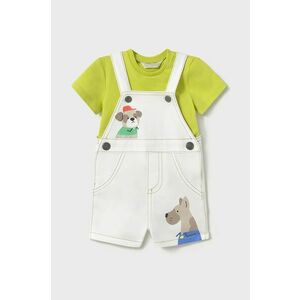 Mayoral Newborn compleu bebe culoarea verde, 1622 imagine