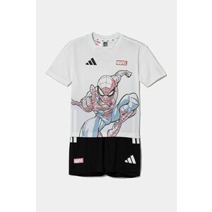 adidas compleu copii MRVL culoarea alb, JF3655 imagine