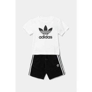 adidas Originals set de bumbac pentru copii culoarea alb, JE1613 imagine