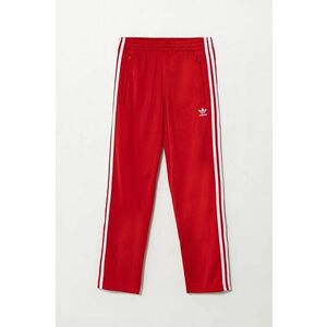 adidas Originals pantaloni de trening pentru copii culoarea roșu, cu imprimeu, IY9806 imagine