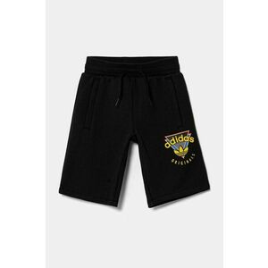 adidas Originals pantaloni scurți copii culoarea negru, talie reglabila, JC5866 imagine