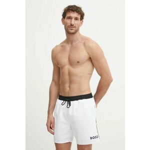 BOSS pantaloni scurți de baie culoarea alb, 50515191 imagine