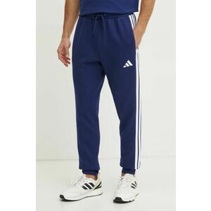 adidas pantaloni de trening Essentials culoarea albastru marin, cu imprimeu, JD1859 imagine