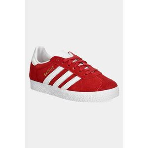 adidas Originals sneakers pentru copii GAZELLE culoarea rosu, IF9809 imagine