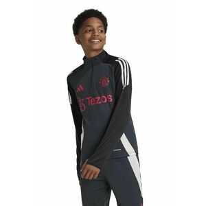 adidas Performance bluza copii MUFC EU TR TOPY culoarea gri, cu imprimeu, IS8085 imagine