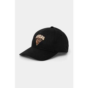 adidas sapca HOOPS CAP culoarea negru, cu imprimeu, JE3775 imagine