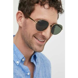 Ray-Ban ochelari de soare culoarea auriu, 0RB3727D imagine