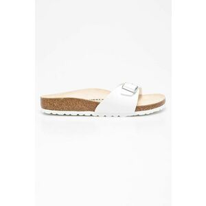 Birkenstock papuci Madrid femei, culoarea alb imagine