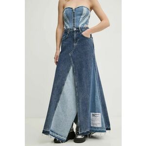 Karl Lagerfeld Jeans fustă din denim maxi, evazată, A1W12032 imagine