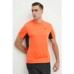 Reebok tricou de antrenament Chill Athlete 2.0 culoarea portocaliu, modelator, 100205349 imagine