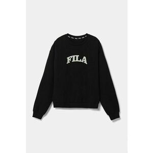 Fila bluză LOLLAR culoarea negru, cu imprimeu, FAT0579 imagine