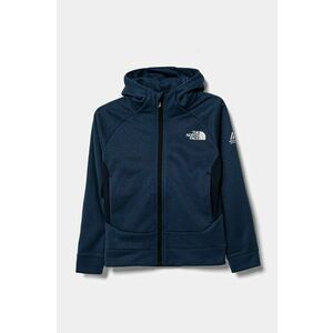 The North Face bluză copii MOUNTAIN ATHLETICS FULL ZIP HOODIE cu glugă, uni, NF0A89HZ8K21 imagine