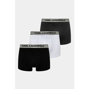 Karl Lagerfeld boxeri 3-pack bărbați, culoarea alb, A1M47020 imagine