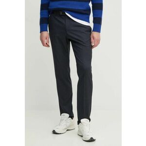 Sisley pantaloni bărbați, culoarea gri, mulata, 47PHSF04M imagine