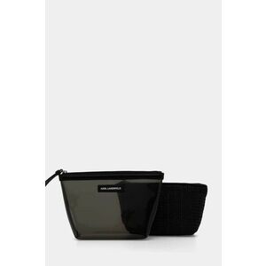 Karl Lagerfeld portfard 2-pack culoarea negru, A1W46077 imagine