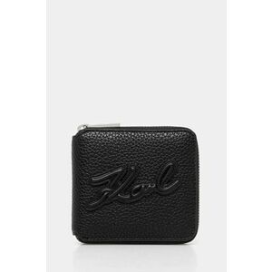 Karl Lagerfeld portofel femei, culoarea negru, A1W32054 imagine