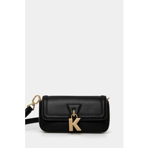 Karl Lagerfeld geantă de piele culoarea negru, A1W30448 imagine