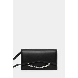 Karl Lagerfeld poseta de piele culoarea negru, A1W32037 imagine