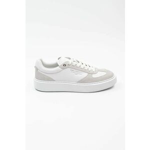 Karl Lagerfeld sneakers din piele MAXI KUP RSG culoarea alb, KL52235 imagine