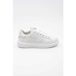 Karl Lagerfeld sneakers din piele KAPRI MENS culoarea alb, KL52511K imagine